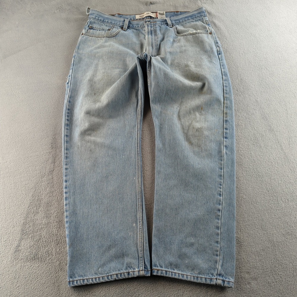 Vintage Y2K Levis Jeans 38x30 (Fits 36x30) Blue Light Wash Baggy Skater Grunge
